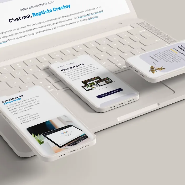 Baptiste Crestey – site internet à Rouen