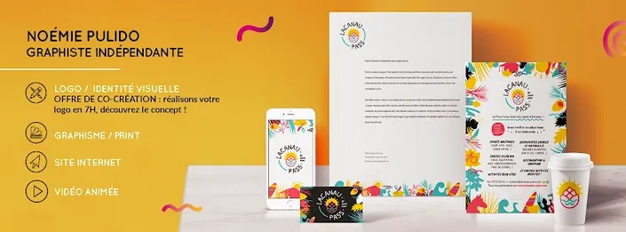 Graphiste Illustratrice à Bordeaux : Noémie Pulido