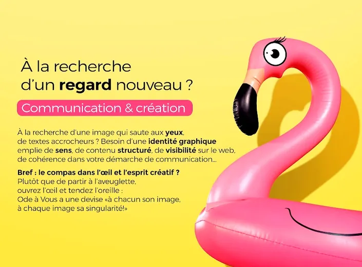Ode à Vous – Graphiste & Directrice Artistique