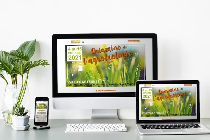 Webdesign & Graphisme • FORCALQUIER • Camomille